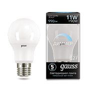Лампы светодиодные 102502211-D Лампа Gauss LED A60-dim E27
